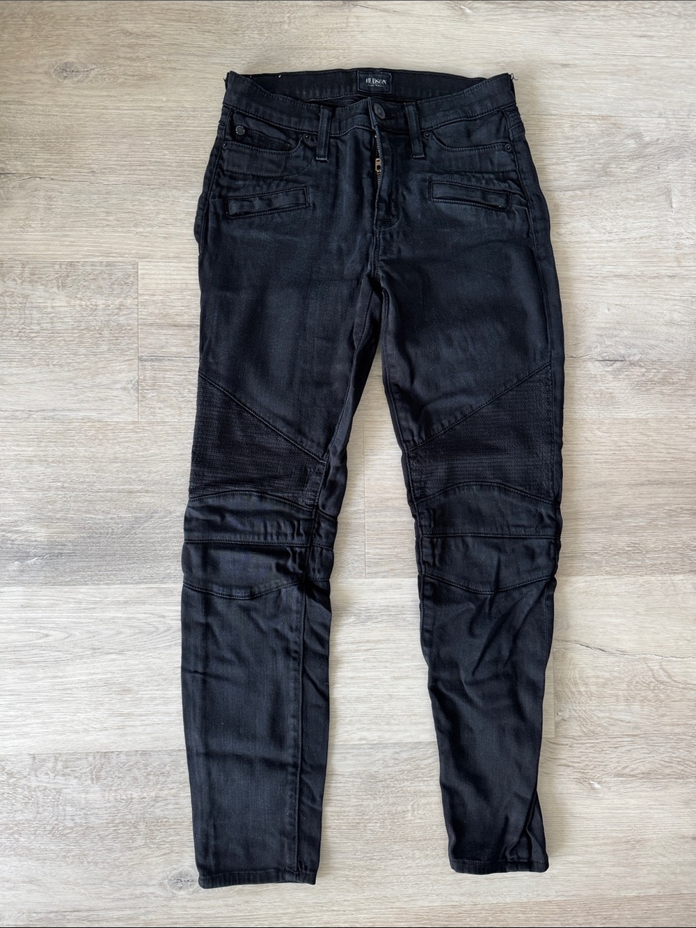 Hudson Women’s Moto Skinny Jeans - size 26